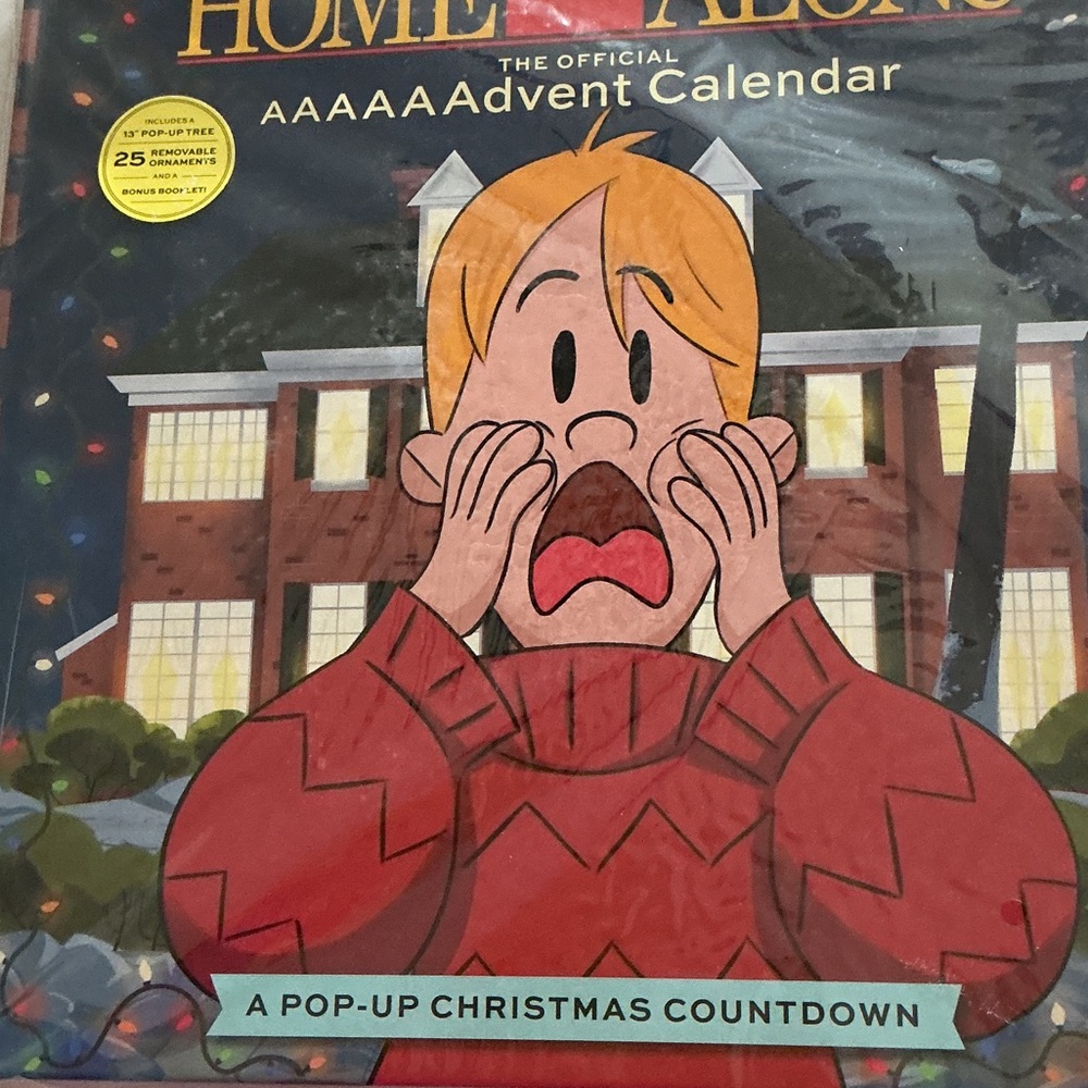 Home Alone Advent Pop-Up Calendar AAAAAAdvent
